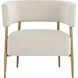 Maestro Dove Cream Lounge Chair